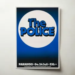 The Police – Paradiso Amsterdam Fine Art Concert Poster