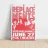 The Replacements – Fox Theatre Fine Art Concert Poster