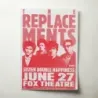 The Replacements – Fox Theatre Fine Art Concert Poster
