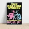 The Rolling Stones – Spectrum Sports Arena Philadelphia 1972 Fine Art Concert Poster