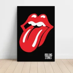 The Rolling Stones – Tongue Logo Fine Art Music Poster