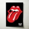 The Rolling Stones – Tongue Logo Fine Art Music Poster