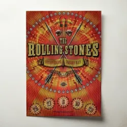 The Rolling Stones and Bryan Adams and Sugar Ray – No Security Tour Fine Art Concert Poster