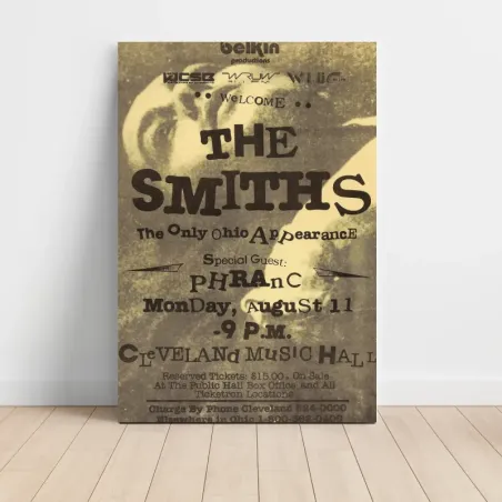 The Smiths – Cleveland Music Hall Fine Art Concert Poster