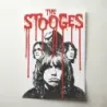 The Stooges – Red Drip Portrait Fine Art Music Poster