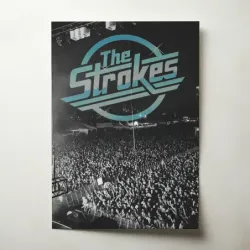 The Strokes – Festival Crowd Logo Fine Art Music Poster