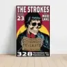 The Strokes and Mod Lang – 328 Performance Hall Nashville Fine Art Concert Poster