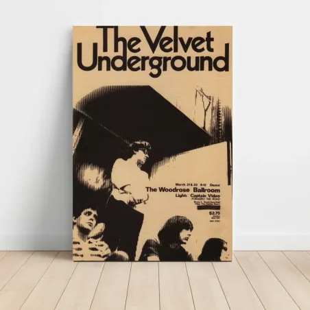 The Velvet Underground – Woodrose Ballroom Fine Art Concert Poster
