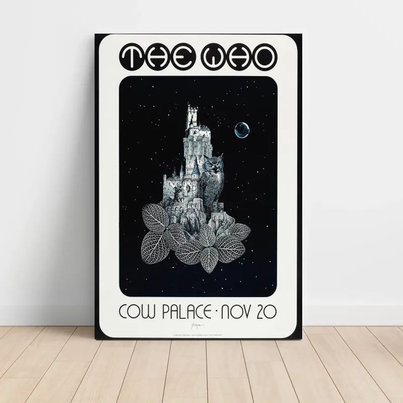 The Who – Cow Palace Fine Art Concert Poster