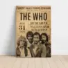 The Who – Forest Hills Tennis Stadium 1971 Fine Art Concert Poster