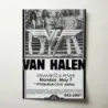 Van Halen and Steamrock Fever – Pittsburgh Civic Arena Fine Art Concert Poster