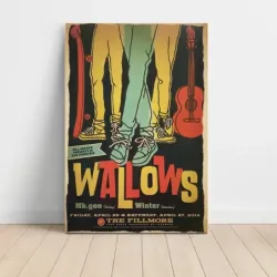 Wallows – The Fillmore 2019 Fine Art Concert Poster