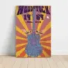 Woodstock 1969 – 3 Days Of Peace Love and Music Guitar Fine Art Concert Poster