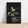 ZZ Top and Brownsville Station and Dr John – Seattle Center Coliseum 1974 Fine Art Concert Poster
