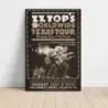 ZZ Top and Lynyrd Skynyrd – Worldwide Texas Tour Liberty Bowl Memphis 1976 Fine Art Concert Poster