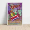 ZZ Top and Reverend Horton Heat – Brady Theater Tulsa 1996 Fine Art Concert Poster