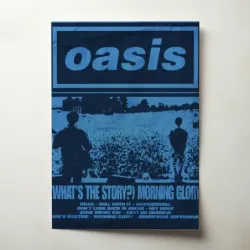 Oasis – (What's The Story) Morning Glory (Design 1) Fine Art Music Poster