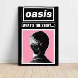 Oasis – (What's The Story) Morning Glory (Design 3) Fine Art Music Poster