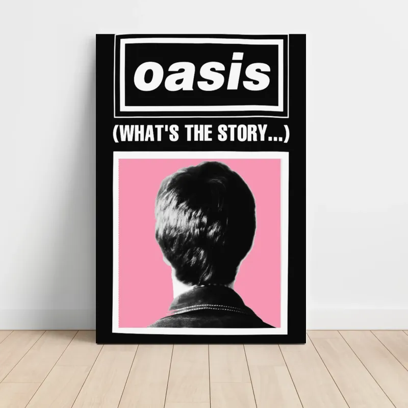 Oasis – (What's The Story) Morning Glory (Design 3) Fine Art Music Poster