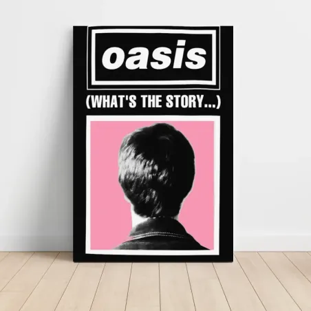 Oasis – (What's The Story) Morning Glory (Design 3) Fine Art Music Poster