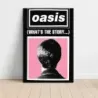 Oasis – (What's The Story) Morning Glory (Design 3) Fine Art Music Poster