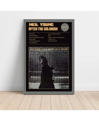Neil Young – After The Gold Rush Fine Art Album Poster