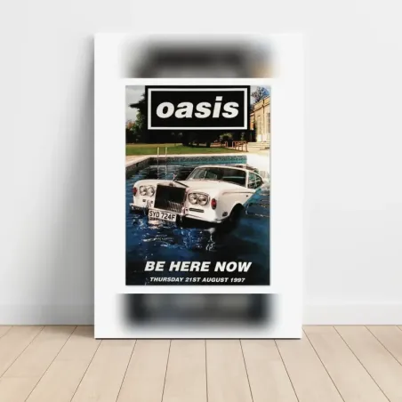 Oasis – Be Here Now Fine Art Music Poster