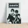 Oasis – Black And White Band Portrait Fine Art Music Poster