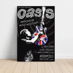 Oasis – Broomfield Event Center Colorado 2008 Fine Art Concert Poster