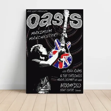 Oasis – Broomfield Event Center Colorado 2008 Fine Art Concert Poster