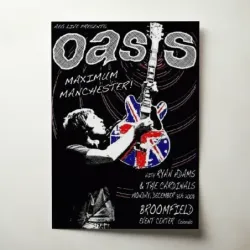 Oasis – Broomfield Event Center Colorado 2008 Fine Art Concert Poster