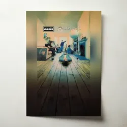 Oasis – Definitely Maybe (Design 2) Fine Art Music Poster
