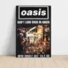 Oasis – Don't Look Back In Anger (Single) (Design 1) Fine Art Music Poster