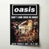 Oasis – Don't Look Back In Anger (Single) (Design 1) Fine Art Music Poster
