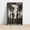 Oasis – Don't Look Back In Anger (Single) (Design 3) Fine Art Music Poster