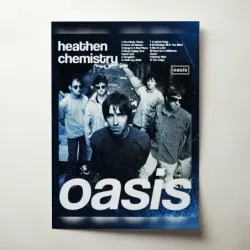 Oasis – Heathen Chemistry (Design 1) Fine Art Music Poster