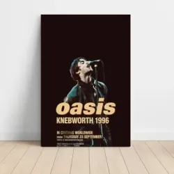Oasis – Knebworth 1996 Fine Art Concert Poster