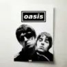 Oasis – Liam And Noel Halftone Fine Art Music Poster