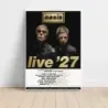 Oasis – Live '27 Tour Fine Art Concert Poster