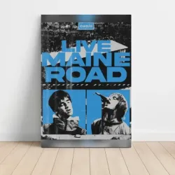Oasis – Maine Road 1996 Fine Art Concert Poster