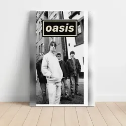 Oasis – Manchester Street Band Photo Fine Art Music Poster