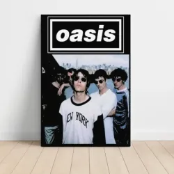 Oasis – New York Band Photo Fine Art Music Poster