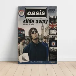 Oasis – Slide Away Fine Art Music Poster