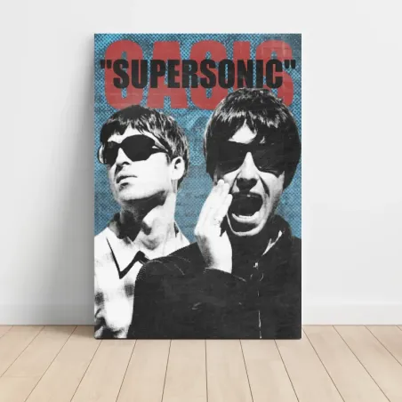 Oasis – Supersonic Fine Art Music Poster