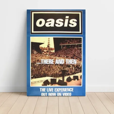 Oasis – There And Then Fine Art Music Poster