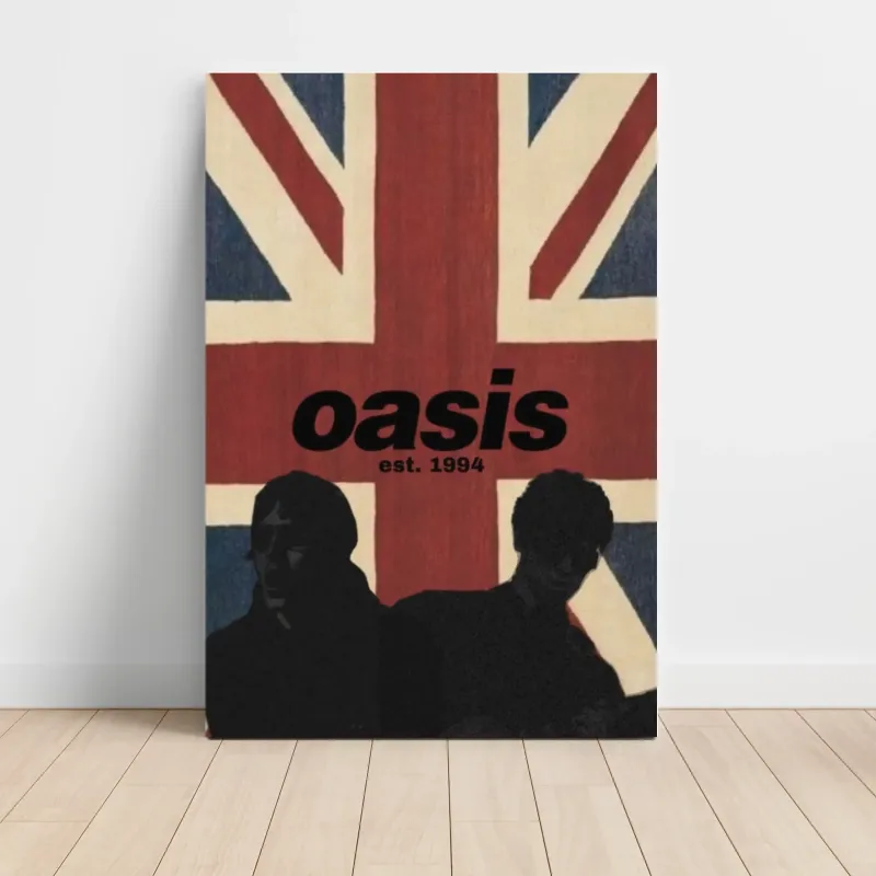 Oasis – Union Jack Est 1994 Fine Art Music Poster