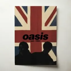 Oasis – Union Jack Est 1994 Fine Art Music Poster