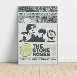 The Stone Roses – Spike Island 1990 Fine Art Concert Poster