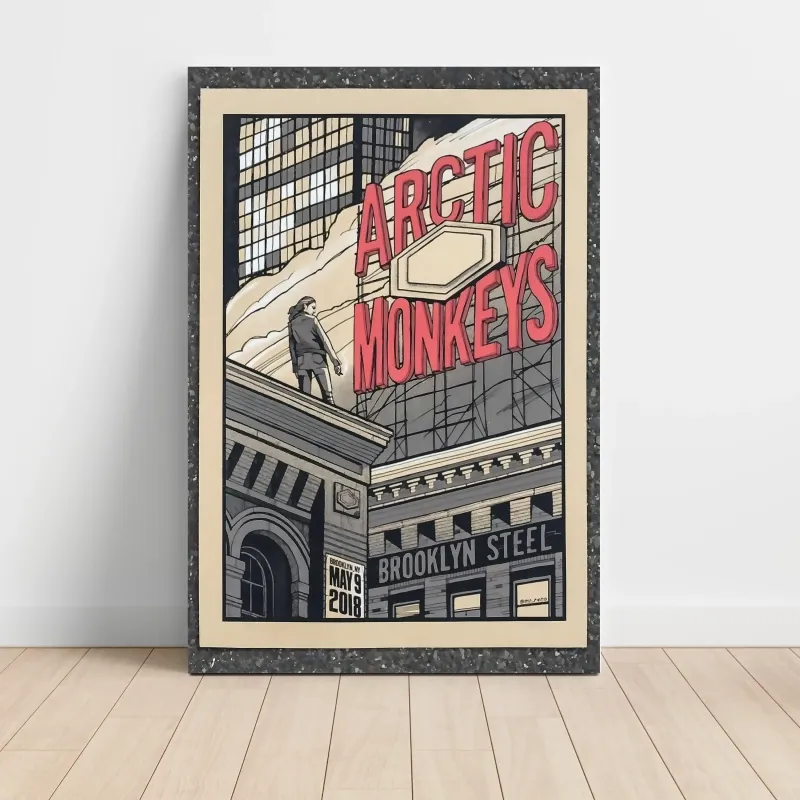 Arctic Monkeys – Brooklyn Steel 2018 Fine Art Concert Poster
