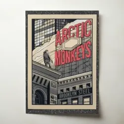 Arctic Monkeys – Brooklyn Steel 2018 Fine Art Concert Poster